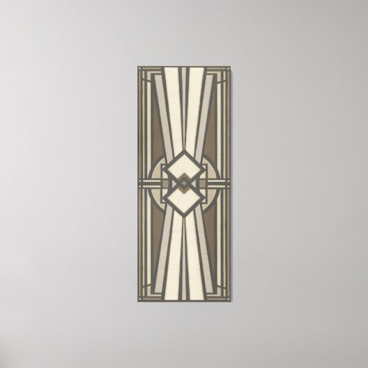 Neutraal deco-paneel I Canvas Afdruk (Voorkant)