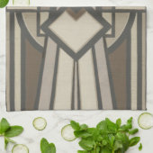 Neutraal deco-paneel I Theedoek (Gevouwen)