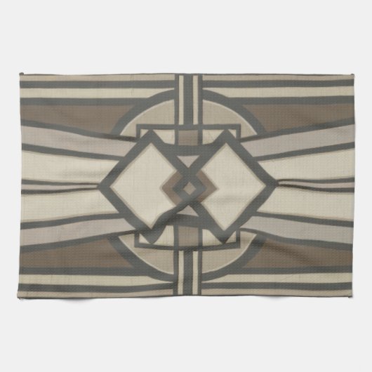 Neutraal deco-paneel I Theedoek (Horizontaal)