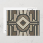 Neutraal deco-panel II Briefkaart (Voorkant / Achterkant)