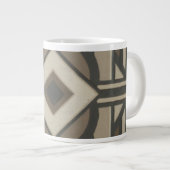 Neutraal deco-panel II Jumbo Mok (Voorkant rechts)