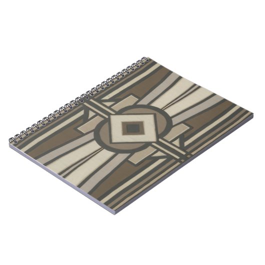 Neutraal deco-panel II Notitieboek (Linkerzijde)