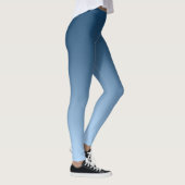 Neutraal en gewoon verloop Blauw Leggings (Rechts)