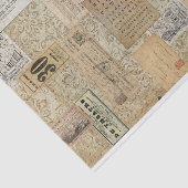 Neutraal Ephemera-tissuepapier Tissuepapier (Detail)