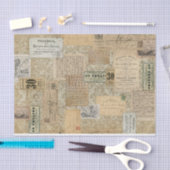 Neutraal Ephemera-tissuepapier Tissuepapier (Craft)