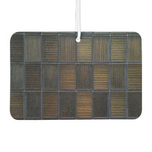 Neutraal gekleurd blok corduroy-look luchtverfrisser