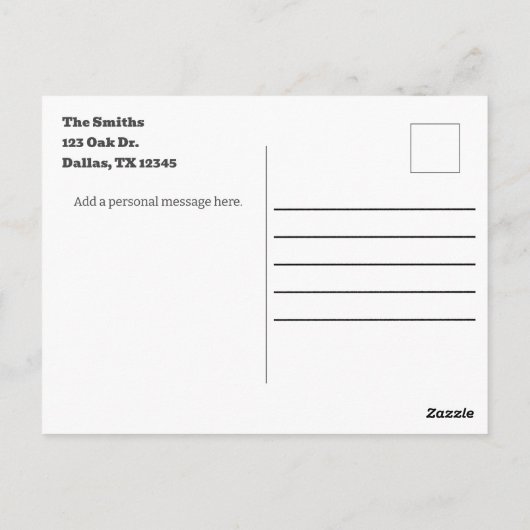 Neutraal & Goud Marmer Dank u kaart (Achterkant)