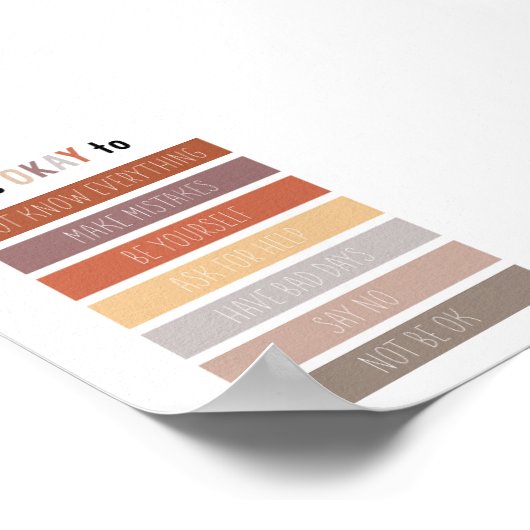 Neutraal het is ok om een fout poster te maken (Hoek)