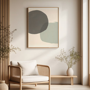 Neutraal Japandi Plant Poster Perfect Poster