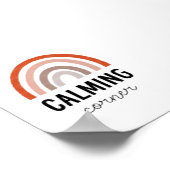 Neutraal Kalmerend Hoek Poster (Hoek)