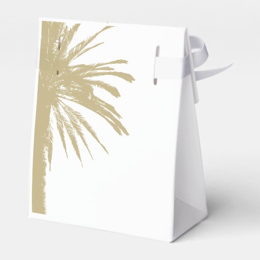 Neutraal kleurenpalet stijl strand bruiloft bedankdoosjes (Achterkant)