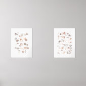 Neutraal Koreaans en Engels poster set (Voorkant)