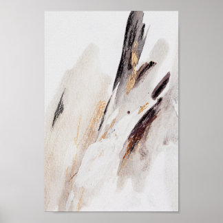 Neutraal Modern Interieur Nieuw Muurkunstschilderi Poster