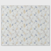 Neutraal papier met terrazzo tegelafdruk (Vlak)