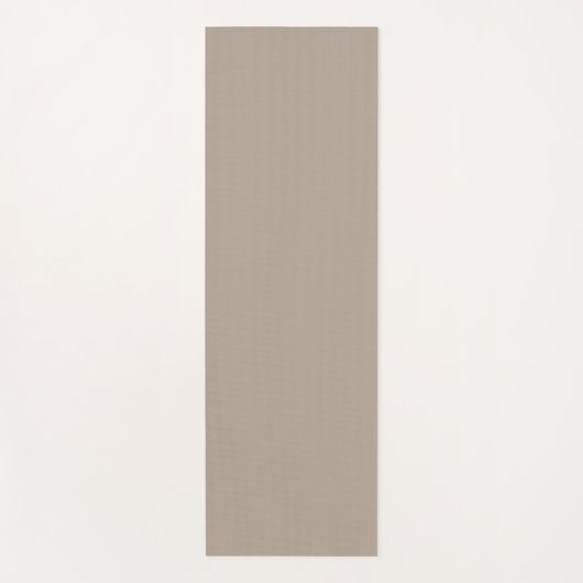 Neutraal Reversible 2 Tone Yoga Mat Beige Tan Crea (Voorkant)