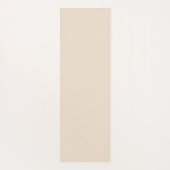 Neutraal Reversible 2 Tone Yoga Mat Beige Tan Crea (Achterkant)