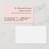 Neutraal, Visitekaartje van de Specialist van de G (Voorkant / Achterkant)