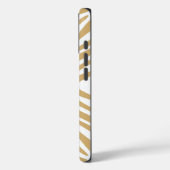 Neutraal Zebra Case-Mate iPhone Case (Achterkant / Links)