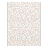 Neutraal Zee Shell-patroon Tafelkleed (Voorkant)