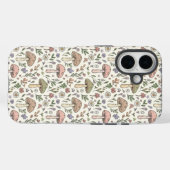 Neutral Aesthetic Mushroom Fungi Seamless Pattern Case-Mate iPhone Case (Achterkant (horizontaal))