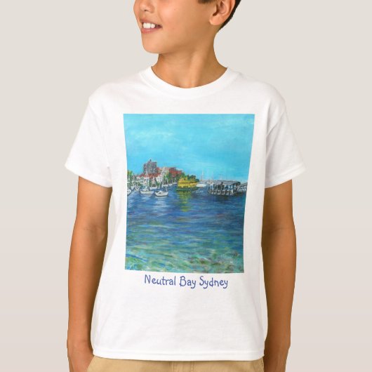 Neutral Bay Kind 100 % katoenen T-shirt (Voorkant)