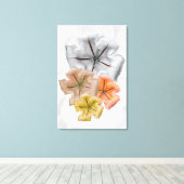 Neutral Colour Flower print | Flower Print (Insitu (Houten vloer))