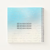 Neutral Cute Baby Keepsaké 1ère année Journal de m (Dos)