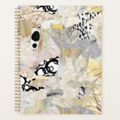 Neutral Elegant Abstract Collage Design Planner (Voorkant)