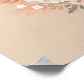 Neutral Fall Pumpkin Wall Art Poster (Hoek)