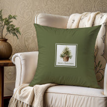Neutral Family Pillow Christmas Gift Idea