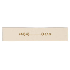 Neutral Farmhouse Rustic Floral Table Runner  Korte Tafelloper