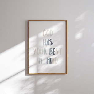 Neutral God heeft je beste poster in gedachten