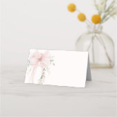 Neutral Greenery Bow Baby in Bloom (Voorkant)