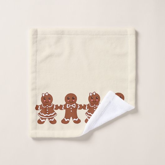 Neutral Noël Gingerpain serviettes de bain Set cad (Gant de toilette)