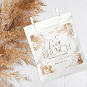 Neutral Pampas Baby Brunch Baby shower Bedankzakje