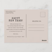 Neutral Photo Holiday Briefkaart (Achterkant)