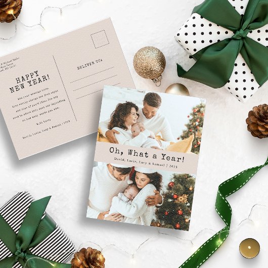 Neutral Photo Holiday Briefkaart