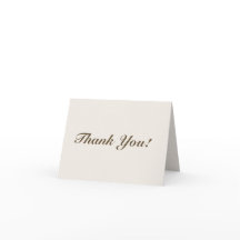 Neutral Retro Funky Disco Mariage Carte de remerci