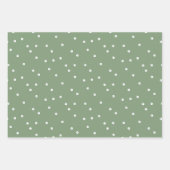 Neutral Shades Dubbele Stippen Inpakpapier Vel (Voorkant 3)