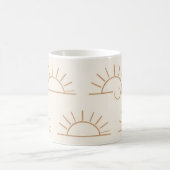 Neutral Sun Mug | Beige Coffee Mug (Centre)