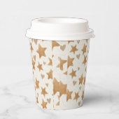 Neutral Teddy Gender Reveal - Papieren beker (Rechts)