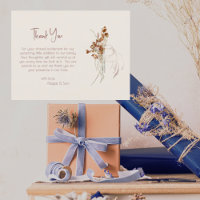 Neutral Tones Boho Baby shower dank u