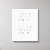 Neutrale aandoeningen bij kinderen canvas afdruk (Voorkant)