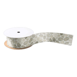 Neutrale aquarel verfstijl Pebble Patterned Lint