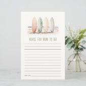 Neutrale Baby aan boord Surfboard Advies Baby show (Staand voorkant)