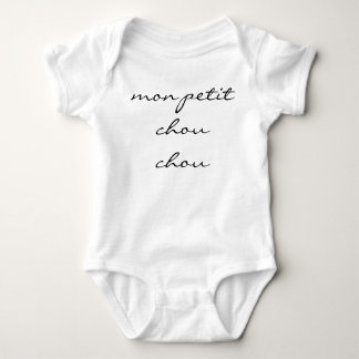 Neutrale Baby Bodysuit mon petit chou chou