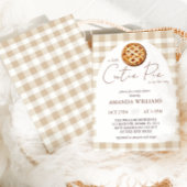 Neutrale Baby Shower Little Cutie Pie Kaart