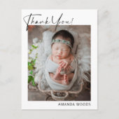 Neutrale babysfoto ansichtkaart briefkaart (Voorkant)