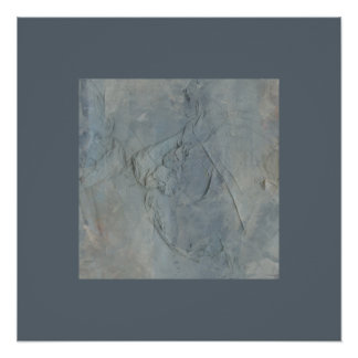 Neutrale basis Abstracte expressionist Collage met Perfect Poster