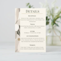 Neutrale Beige Abstract Moderne Redactionele Huwel
